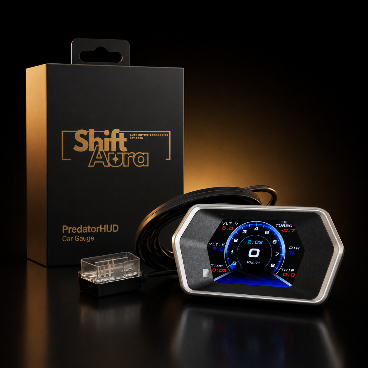 PreditorHUD™️ Multifunction CarGauge