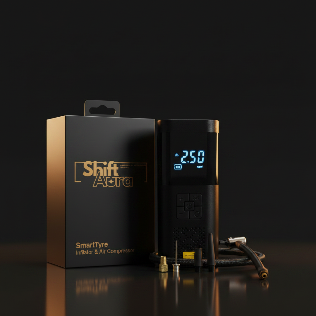 TorqueAir Pro™️ Portable Pump & Tire Inflator