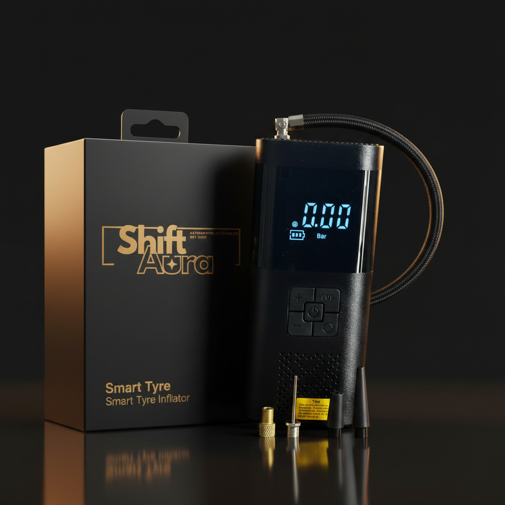 TorqueAir Pro™️ Portable Pump & Tire Inflator